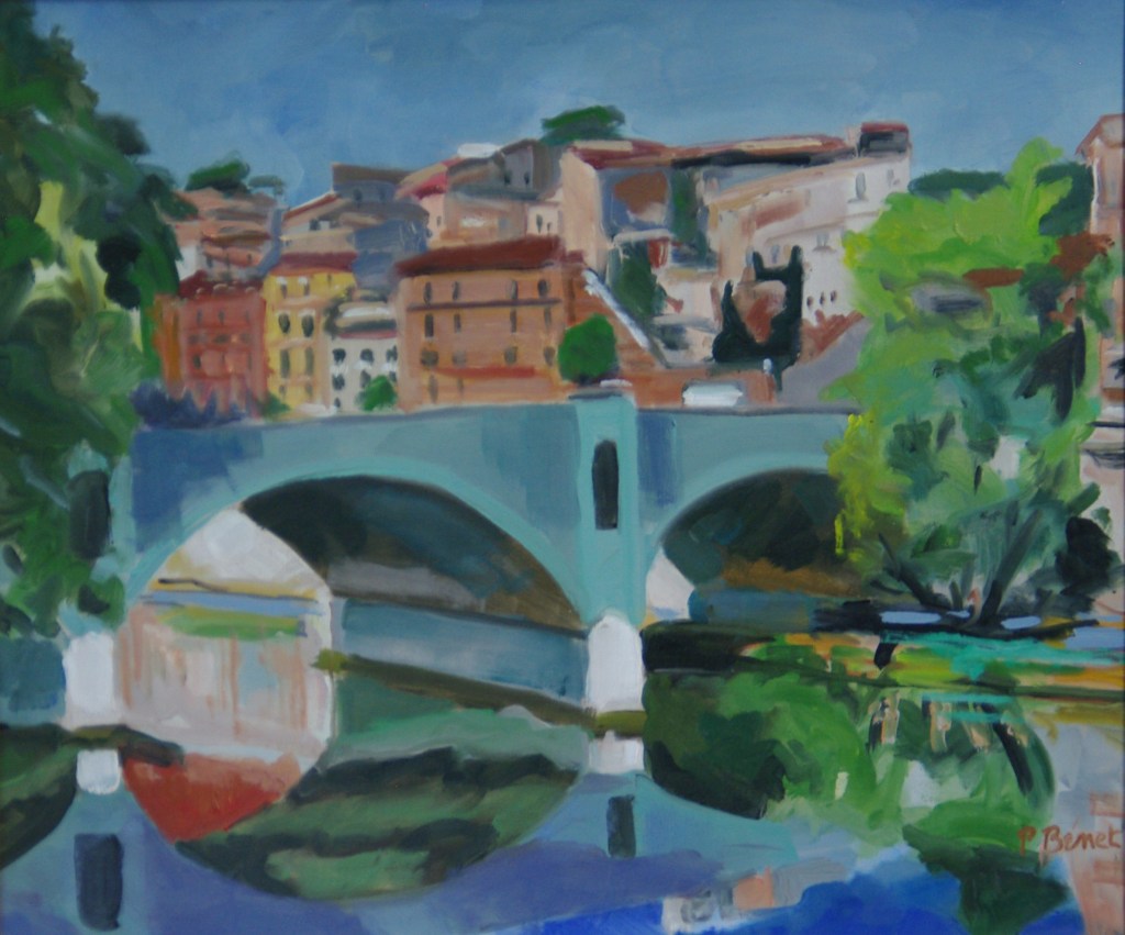 Le Tibre à Rome 10F