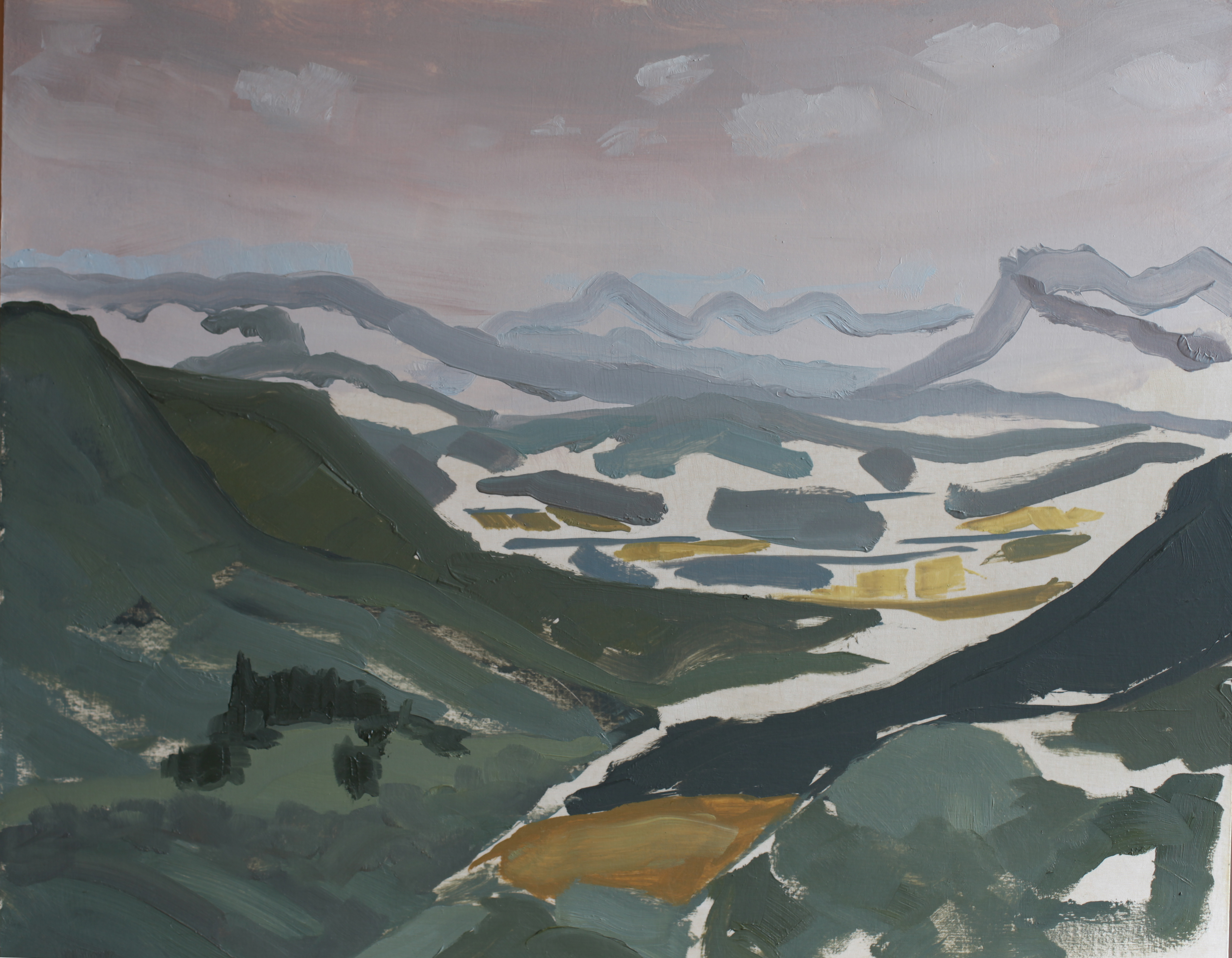 Lointains, vallée du Rhone