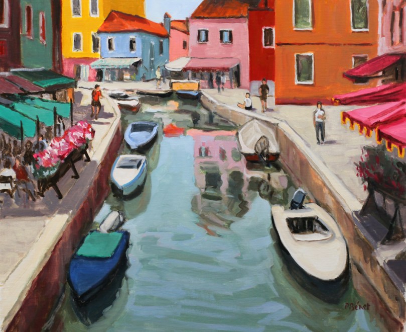 Venise, Burano 15 F (65 x 54 cm)